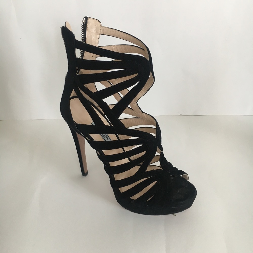 Prada caged heels